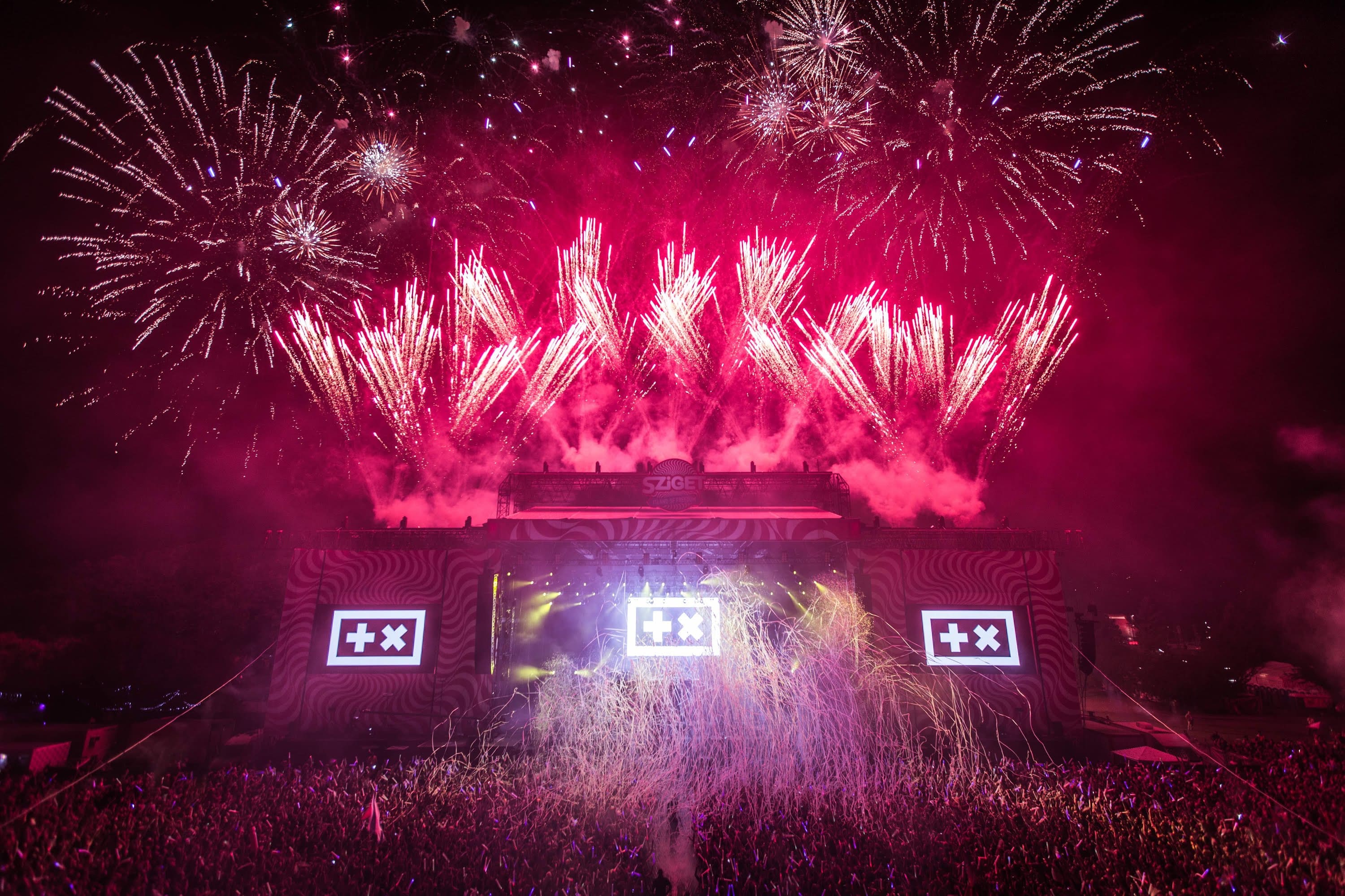 Martin Garrix presentación en vivo en Sziget Festival